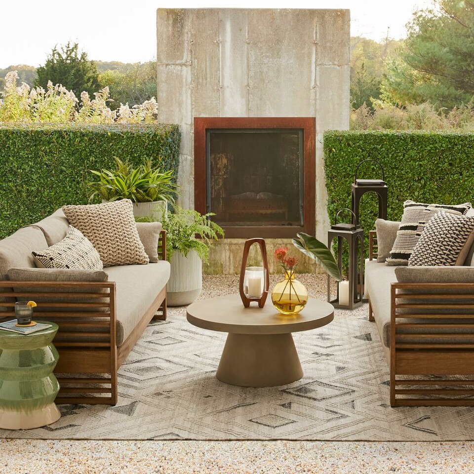 Diamondscape Indoor/Outdoor Rug West Elm UK